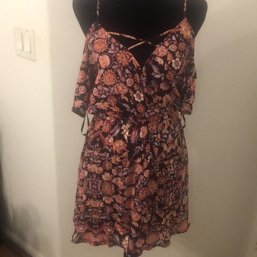 Love Fire Off shoulder dress